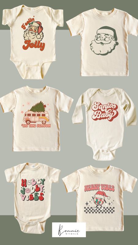 Retro Baby/Toddler Christmas Graphic Tees 🎅🏼 Tis the season for adorable holiday graphic tees for our littles! I’m obsessed. Santa Onesie | Christmas Onesie | Toddler Graphic Tee | Santa Toddler Tee | Kids Holiday Clothes

#LTKbaby #LTKHoliday #LTKkids