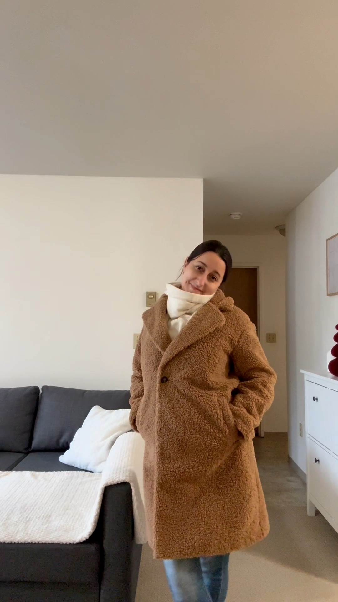 My go-to winter look — cozy, warm, and simple. This teddy coat is my favorite piece for everyday walks, errands, and school drop-offs. Soft, comfy, and easy to style with anything. 🤎

Gifts for All (20% off basket) + 30% off Sephora Collection.
#ad #LTKholiday



#LTKBeauty #LTKdayinmylife #LTKHoliday