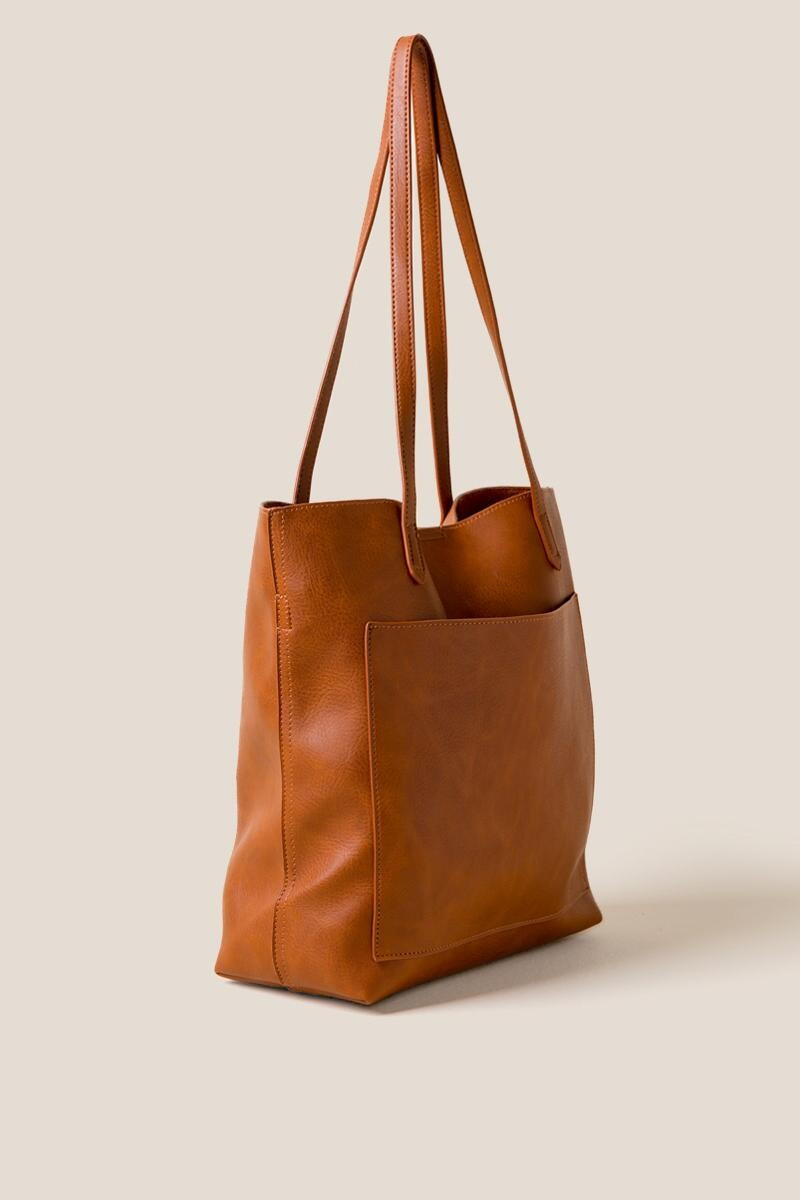 Rosie Soft Leather Tote | Francesca’s Collections