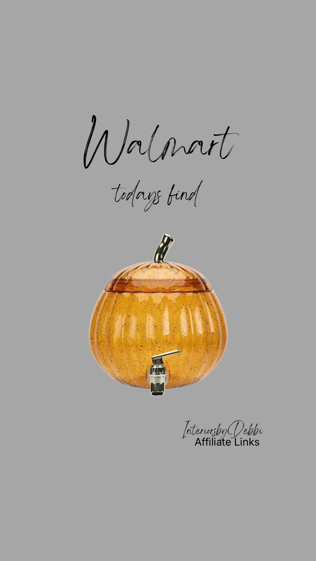 Walmart Find
Pumpkin dispenser, transitional home, modern decor, amazon find, amazon home, target home decor, mcgee and co, studio mcgee, amazon must have, pottery. barn, Walmart finds, affordable decor, home styling, budget friendly, accessories, neutral decor, home finds, buy new arrival, coming soon, sale alert, high end look for less, Amazon favorites, Target finds, cozy, modern, earthy, transitional, luxe, romantic, home decor, budget friendly decor #walmart

#LTKHome #LTKSeasonal
