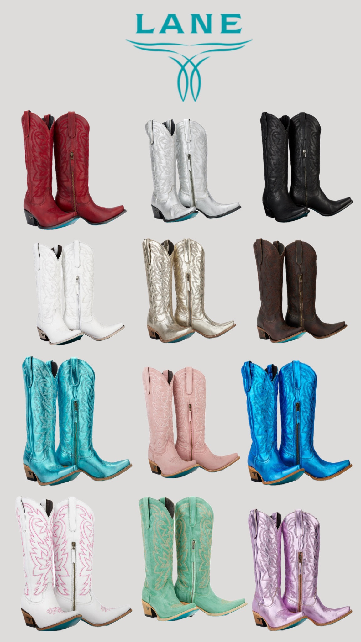 Lane Boot Fashion. These smoke-show boots are perfect for anything! Wedding night, wedding guest, girls night out, date night, church, rodeo, country concert, riding around!!
MBAKER10 for 10% off;)

#LTKwedding #LTKstyletip #LTKshoecrush