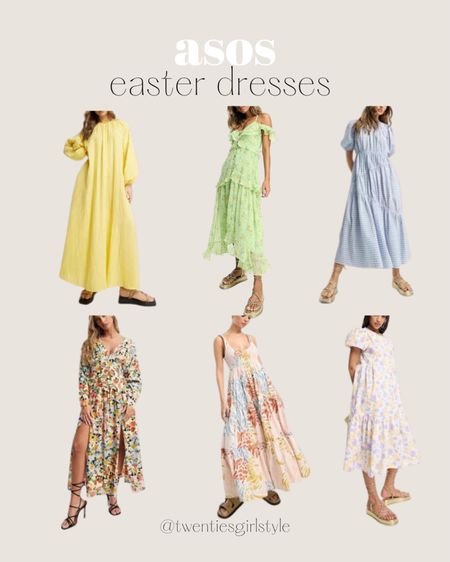 ASOS Easter dresses 🙌🏻🙌🏻

#LTKSeasonal #LTKunder100 #LTKstyletip