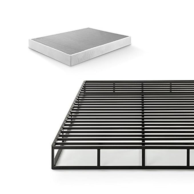 Zinus Victor 7.5 Inch Quick Lock Smart Box Spring / Mattress Foundation / Strong Steel Structure / E | Amazon (US)