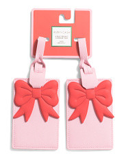RUBY + CASH
2pk Bow Charms Luggage Tags
$7.99  Compare At $10 
help
 | Marshalls