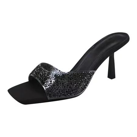 ASEIDFNSA Cute Black Sandals for Women Sandals Wedges Women New Women Sandals Summer New Pattern Hig | Walmart (US)