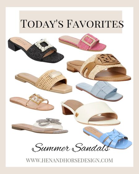 Summer Sandal weather!! Slides | Mules | Comfortable shoes 

#LTKsalealert #LTKstyletip #LTKshoecrush