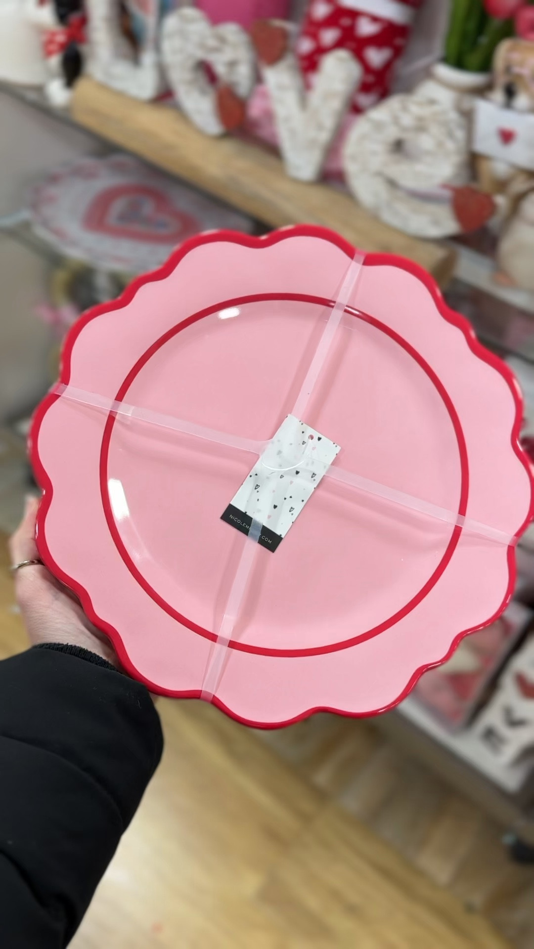 Cute Valentine’s Day plates you can use all year. I grabbed two sets

#LTKHome