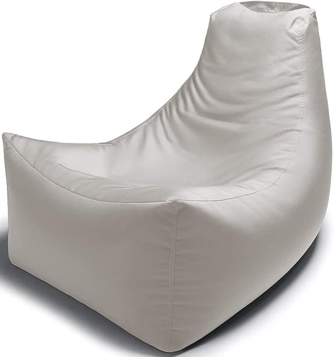 Jaxx Juniper Outdoor Bean Bag Patio Chair, Pearl | Amazon (US)