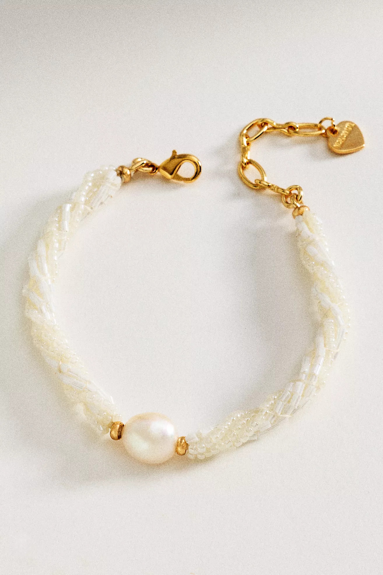Twisted Bead Pearl Bracelet | Anthropologie (US)