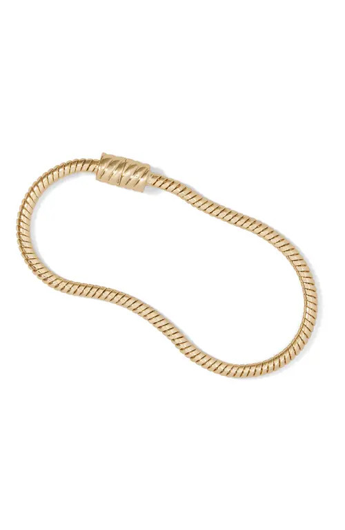 Jennifer Fisher Madison Avenue Bracelet in Yellow Gold at Nordstrom, Size Small | Nordstrom