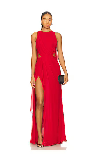 x REVOLVE Breslin Gown in Red | Revolve Clothing (Global)