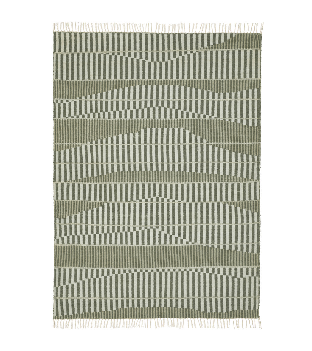Collina Indoor/Outdoor Rug - Lake Green | OKA UK