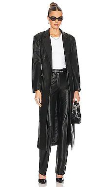 AFRM x REVOLVE Simi Coat in Noir from Revolve.com | Revolve Clothing (Global)