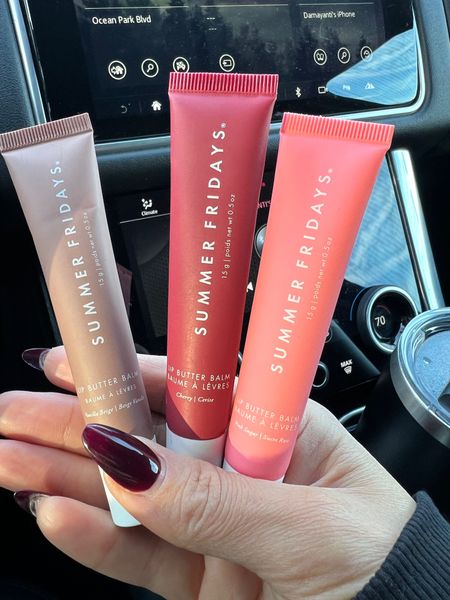 The obsession is real💋
I have a few more Summer Fridays lip balms laying around  

#LTKMostLoved 

#LTKbeauty #LTKfindsunder50