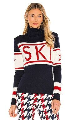 Perfect Moment Schild Sweater in Navy from Revolve.com | Revolve Clothing (Global)
