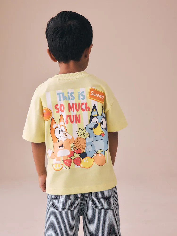 Yellow Bluey Short Sleeve T-Shirt (12mths-7yrs) | Next US