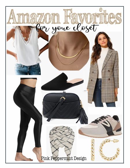 Cute faux leather leggings, blazers, sneakers, handbags and more all Amazon finds and faves perfect for holiday gift giving and parties.

#LTKSaleAlert #LTKUnder50 #LTKUnder100 #LTKWorkwear #LTKStyletip #LTKShoecrush 

#LTKCyberweek #LTKHoliday #LTKGiftGuide