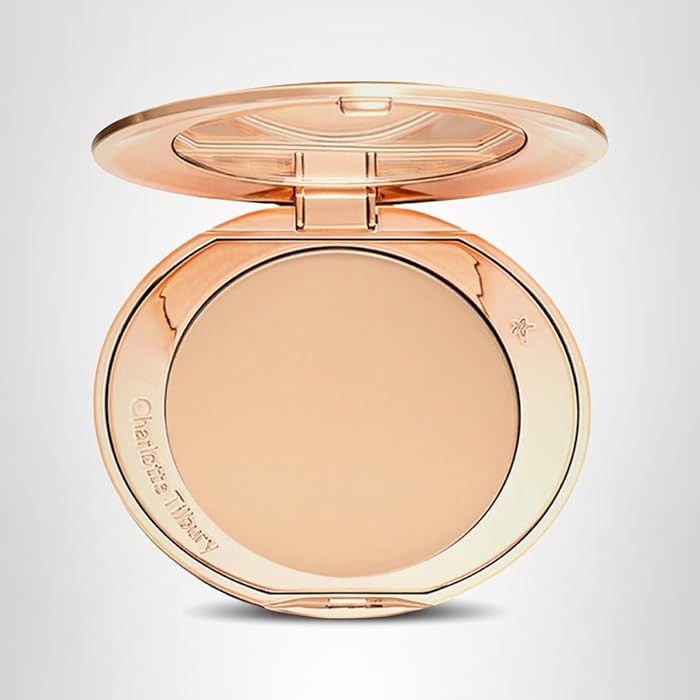 Charlotte Tilbury Airbrush Flawless Finish Setting Powder - Pore-Blurring Pressed Powder for Face Makeup to Minimize Shine with a Soft-Focus Finish | Amazon (US)