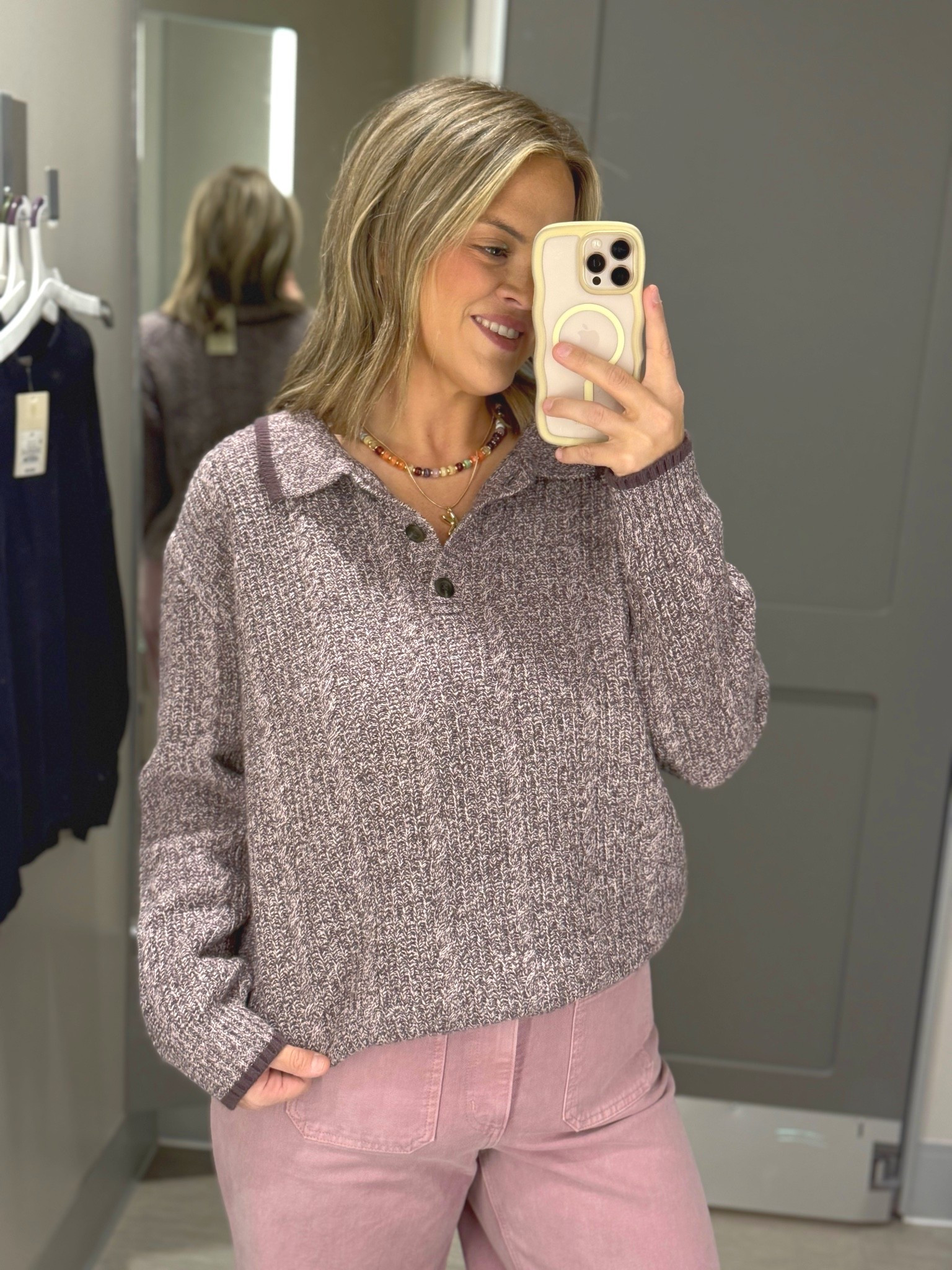 This Target pullover is giving cozy without looking frumpy 🤎 The collared neckline + button detail makes it so easy to dress up or keep casual with denim. Such a good throw-on-and-go piece for fall!

#TargetFinds #TargetStyle #TargetFashion #LTKFinds #LTKStyle #FallFashion #FallSweater #AffordableStyle #MomStyle #TargetNewArrivals

#LTKootd #LTKU #LTKMidsize