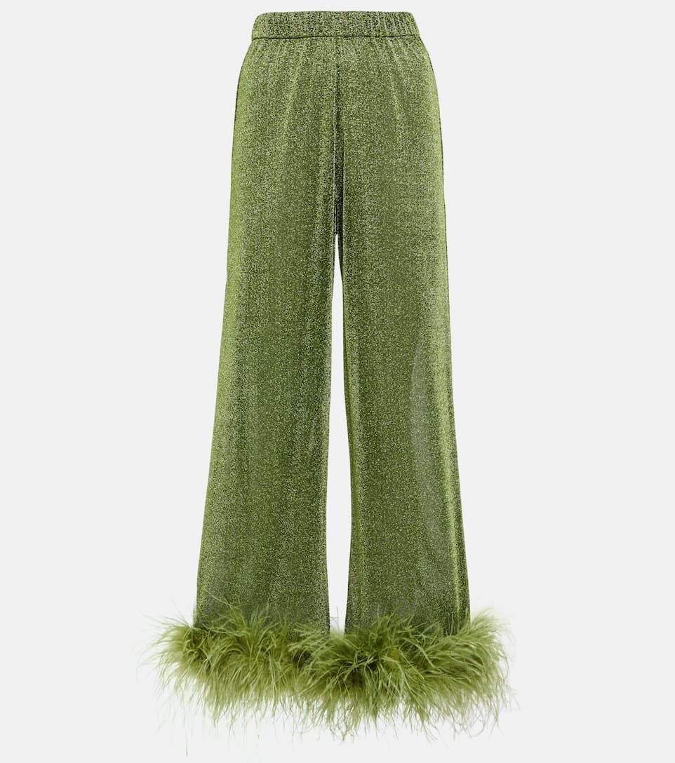 Lumière Plumage wide-leg pants | Mytheresa (US/CA)