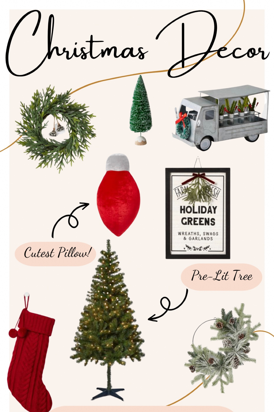 Found the cutest Christmas Decor at Target! Lots of greenery and very classic with a farmhouse style twist! 

#LTKhome #LTKSeasonal #LTKHoliday