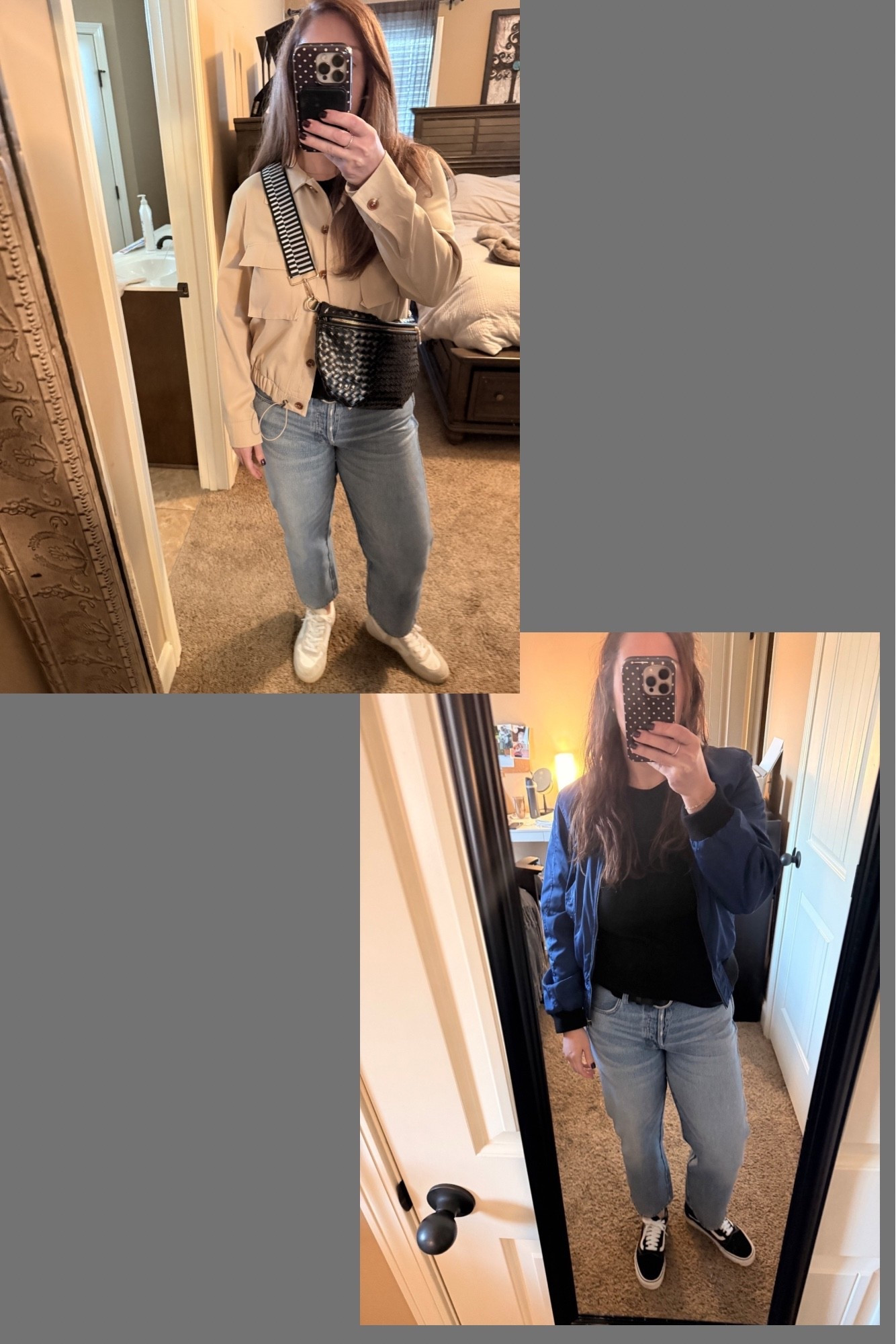 Capsule closet energy but make it cute 🤎🖤
Same @Target jeans.
Same tank.
Different jacket, different shoes, different accessories.
Two looks, zero overthinking.

#LTKOver40 #LTKootd #LTKSeasonal