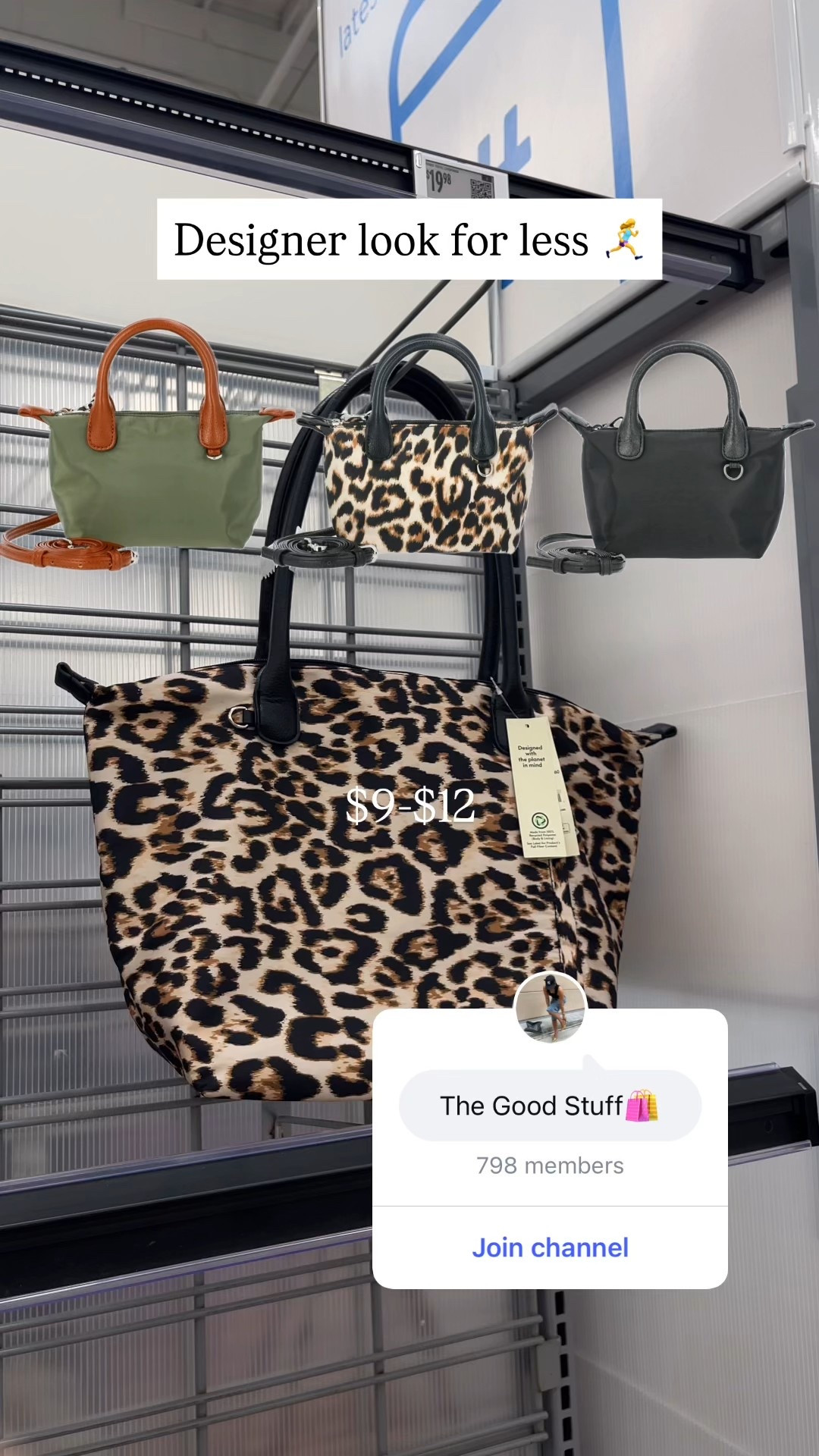 Longchamp look for less $9-$12 🏃‍♀️‍➡️! Also, I have a shopping channel on my Instagram where I share a ton of shopping finds and deals if you want to join @sassyshortyb! DAILY deals and finds so good! 

#LTKFindsUnder50 #LTKItBag #LTKStyleTip