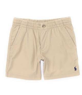 Little Boys Relaxed Fit Prepster Stretch Twill Shorts | Dillard's