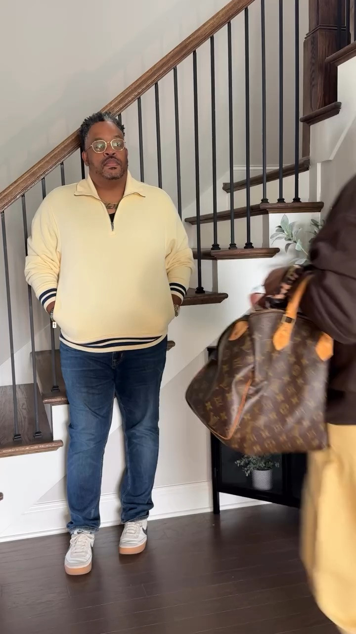Lil Dilly Dally fit check with my babies’ daddy! 

Sweatshirt: @froufrouonline 
culottes: @oldnavy 
B’s fit: @oldnavy  @nike 

Shout out to Civil Rights Chronicler, Cecil J. Williams for standing on business ✊🏾
Which sunnies did yall like, 1 or 2?

Millennial mom life • Black mom blogger
Fashion over 40 • Mom style inspo
Working mom fashion • Black women lifestyle • Mom marriage balance •
Everyday mom style • Relatable mom content • Wife and mom • Midlife style
Motherhood unfiltered