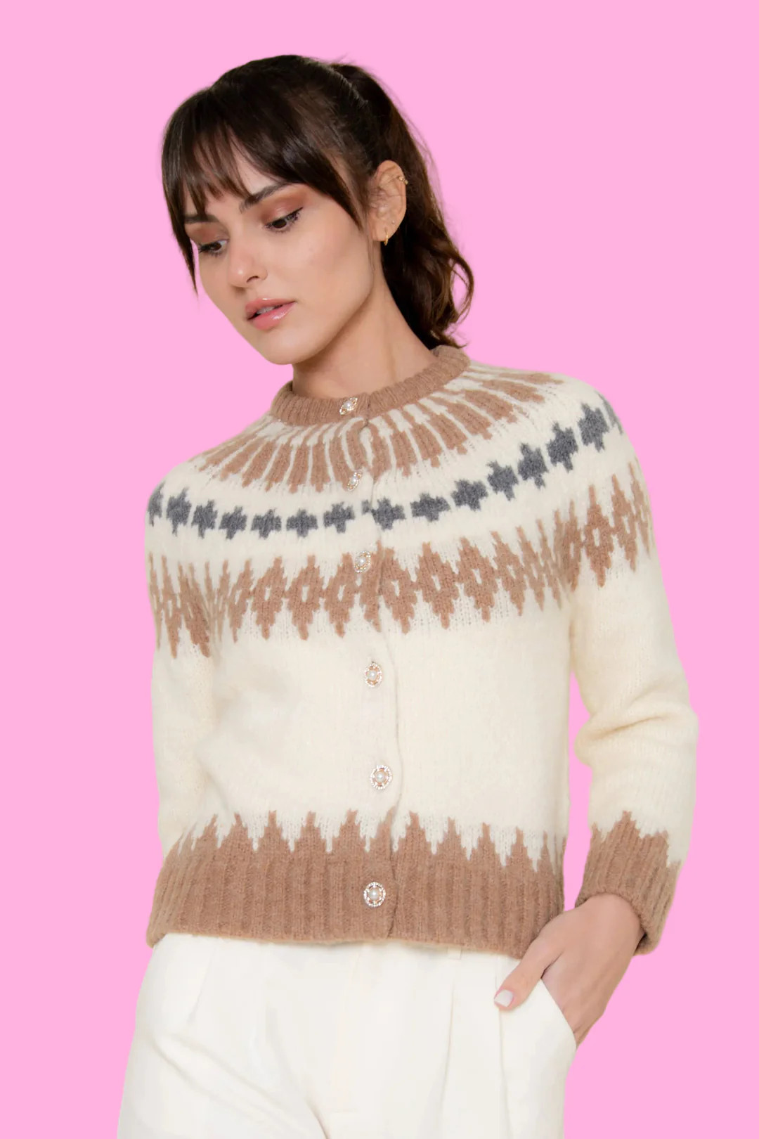 The Savi Cardigan | Teggy French