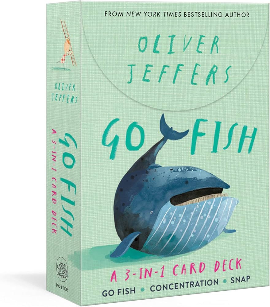 Go Fish: A 3-in-1 Card Deck: Card Games Include Go Fish, Concentration, and Snap | Amazon (US)