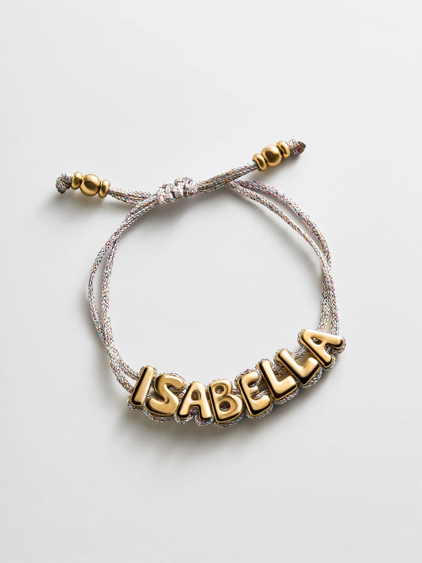 Wrapped Up Bubble Waterproof Custom Metallic Cord Bracelet - Multi | BaubleBar