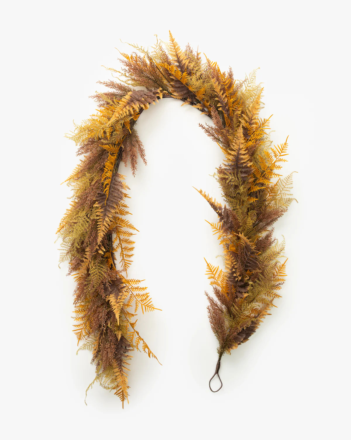 6' Faux Golden Fern Garland | McGee & Co. (US)