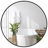 Americanflat Framed Black Round Mirror 32" - Circle Mirror for Bathroom, Bedroom, Entryway, Living R | Amazon (US)