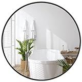 Americanflat Framed Black Round Mirror 32" - Circle Mirror for Bathroom, Bedroom, Entryway, Living R | Amazon (US)