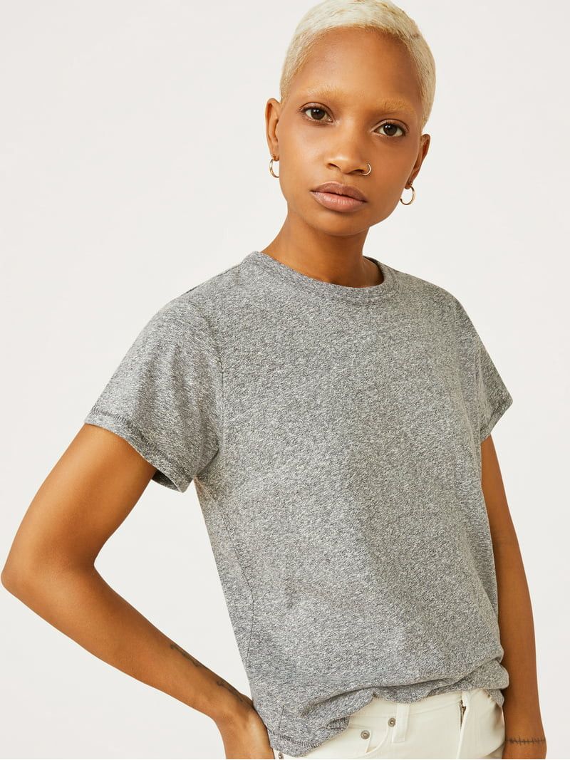 Free AssemblyFree Assembly Women's Ringer Tee with Short Sleeves, Sizes XS-XXXLUSD$12.00(4.5)4.5 ... | Walmart (US)