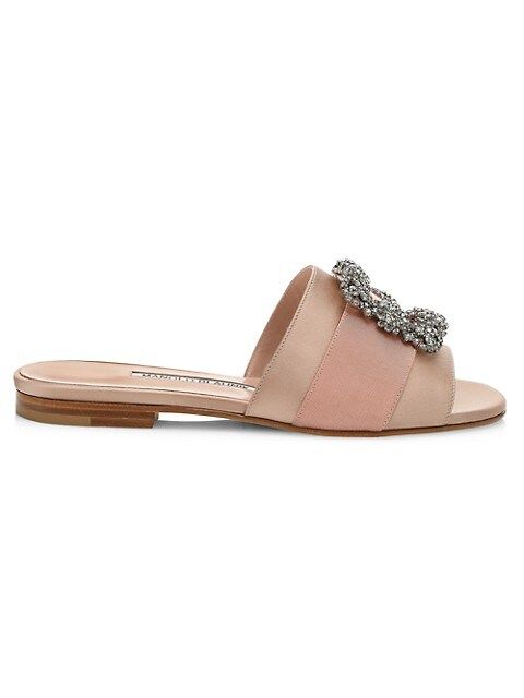 Martamod Embellished Satin Mules | Saks Fifth Avenue