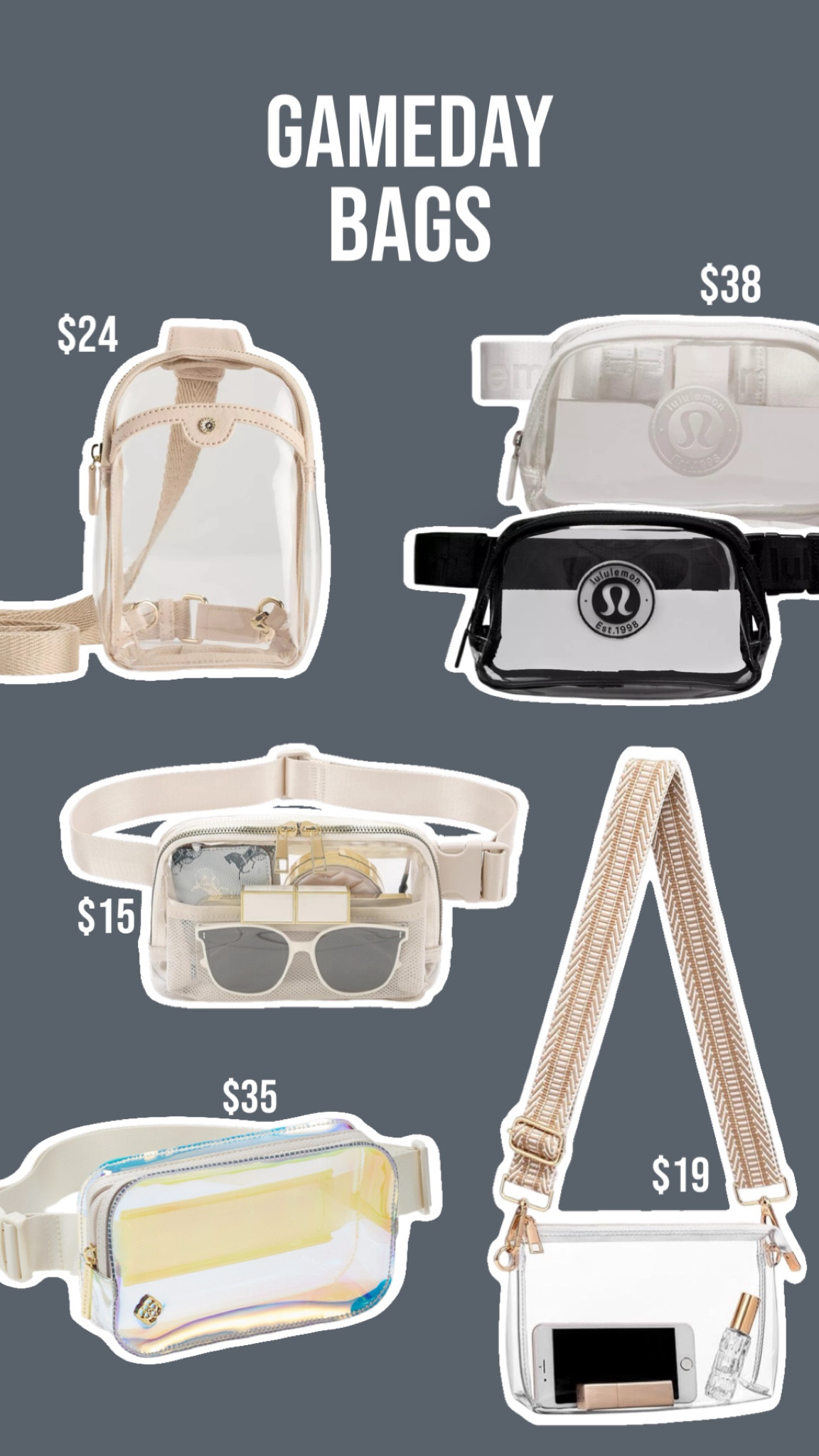 Gameday approved bags

#LTKItBag #LTKU #LTKFindsUnder50