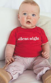 charlie southern: silent night baby tee | RIFFRAFF
