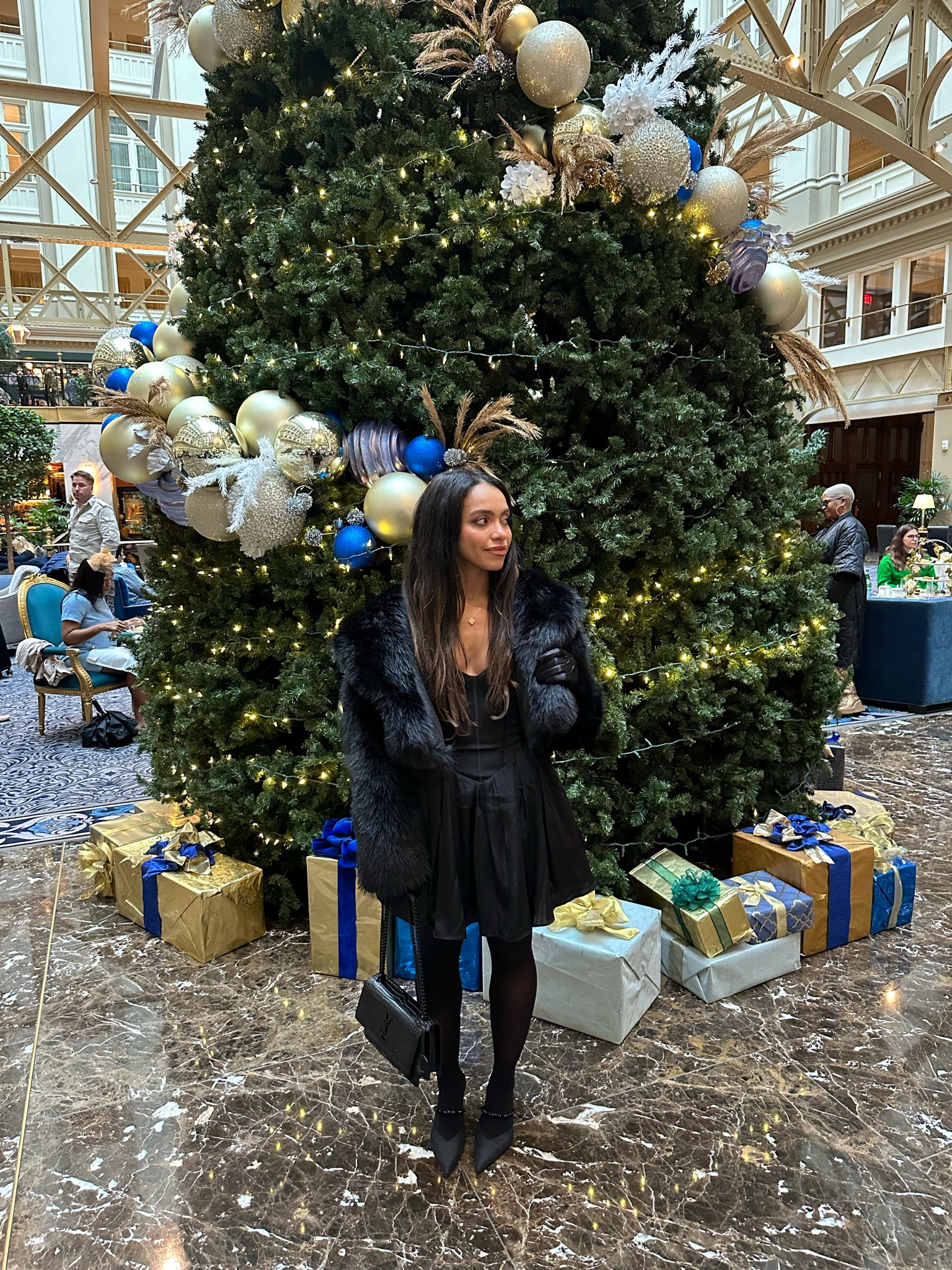 LBD for the holiday festivities  

#ohpolly #holidaydress #holidayputfit

#LTKHoliday #LTKparties #LTKSeasonal