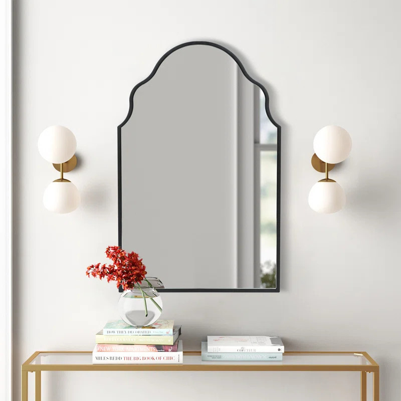 Antietam Beveled Crown Shape Vanity Mirror | Wayfair Professional
