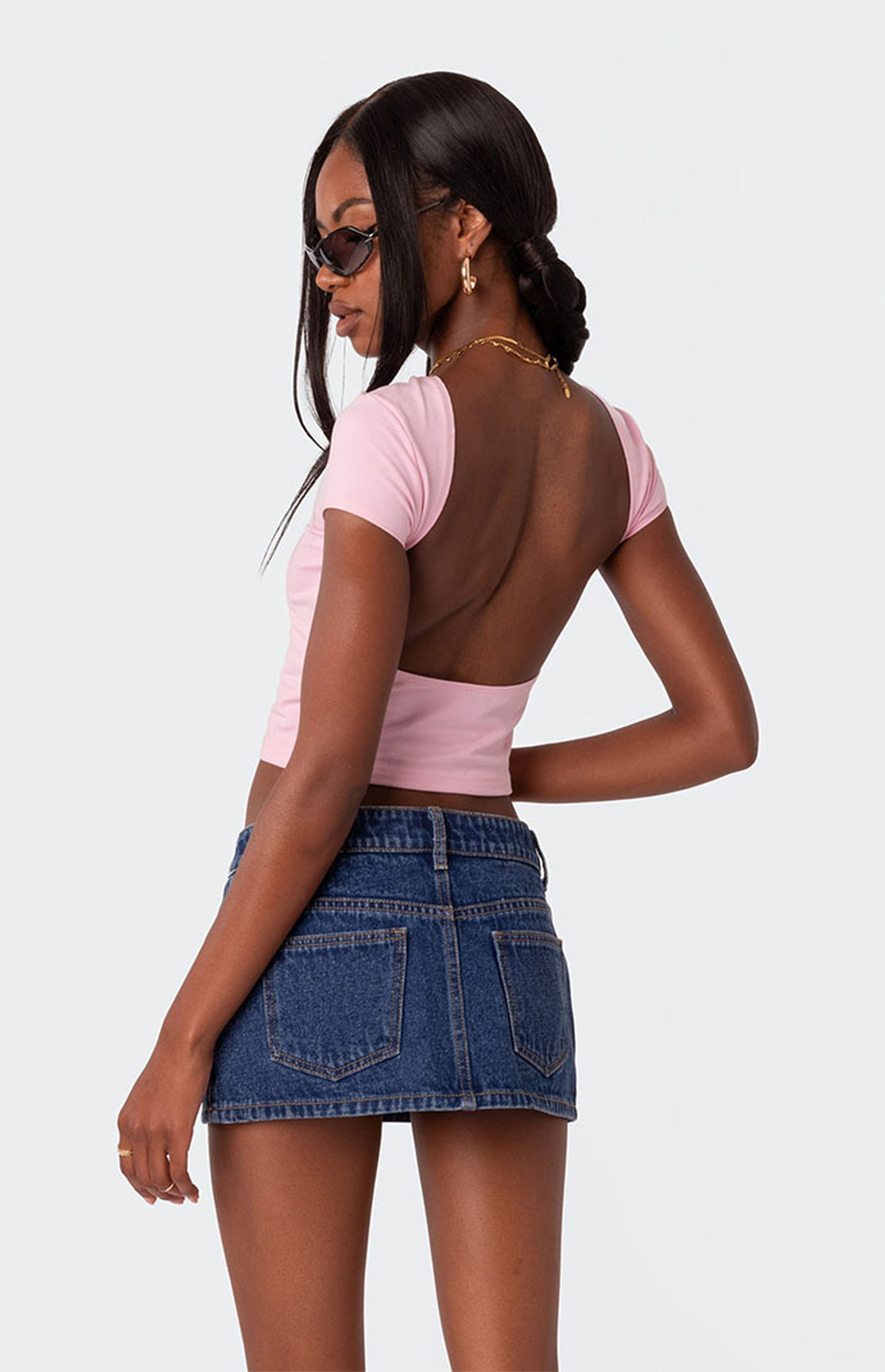 Edikted Bambi Open-Back T-Shirt | PacSun