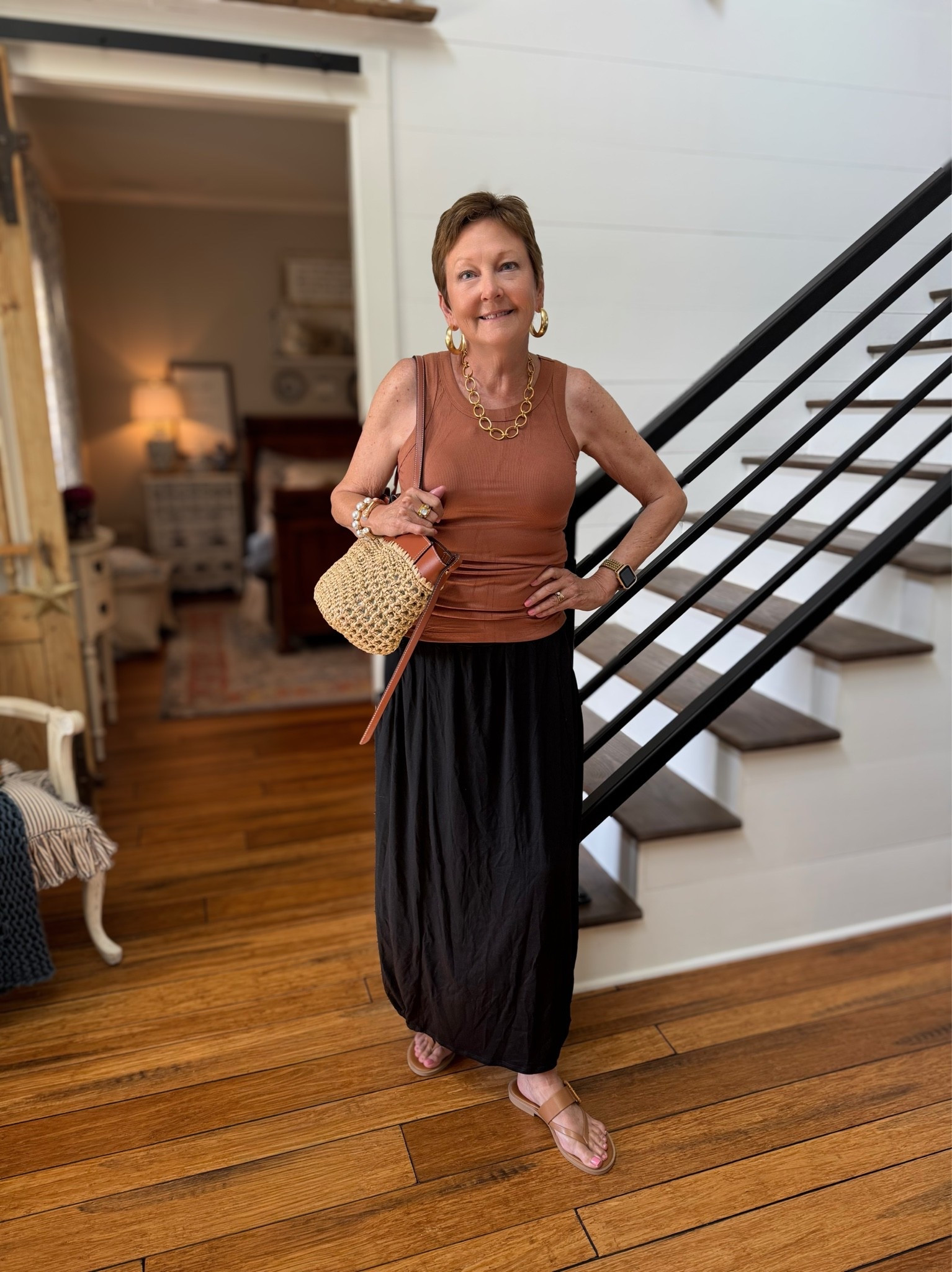 Adding to my travel wardrobe for our upcoming European trip. I’m loving this tank top (need it in more colors) and the comfortable barrel skirt will work for a dressy dinner and casual sightseeing.

#LTKMidsize #LTKOver40