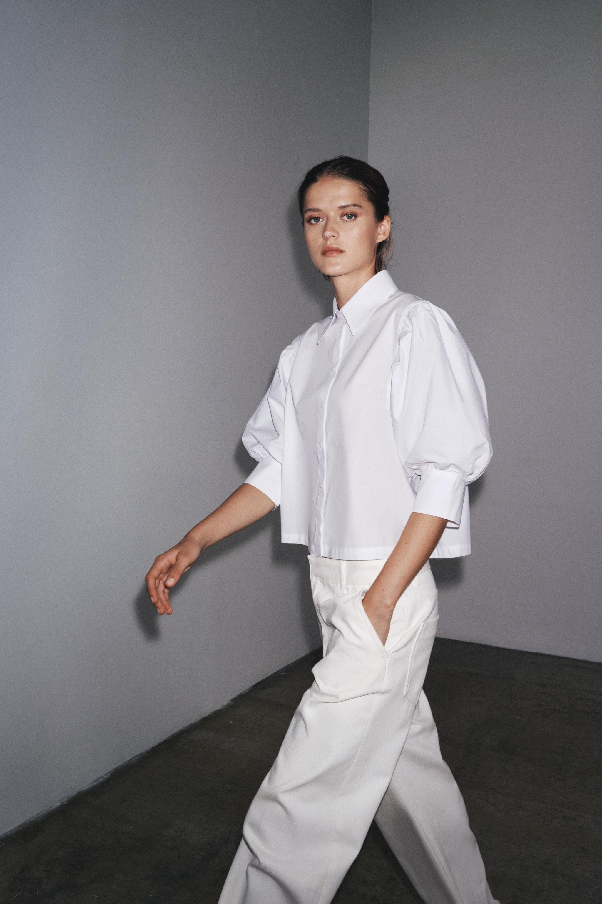 POPLIN SHIRT ZW COLLECTION | Zara US