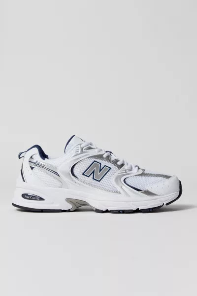 New Balance Men's 530 Sneaker in White with Natural Indigo, Men's at Urban Outfitters | Urban Outfitters (US and RoW)