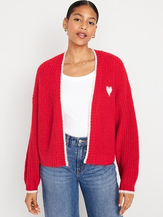 Open-Front Cardigan Sweater for Women | Old Navy (US)