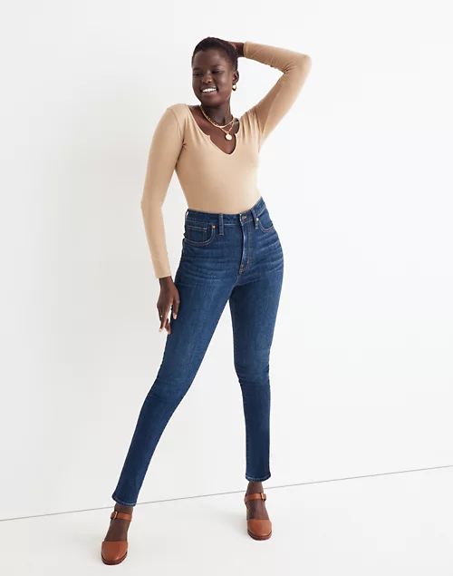 Curvy High-Rise Skinny Jeans in Seville Wash: TENCEL™ Denim Edition | Madewell