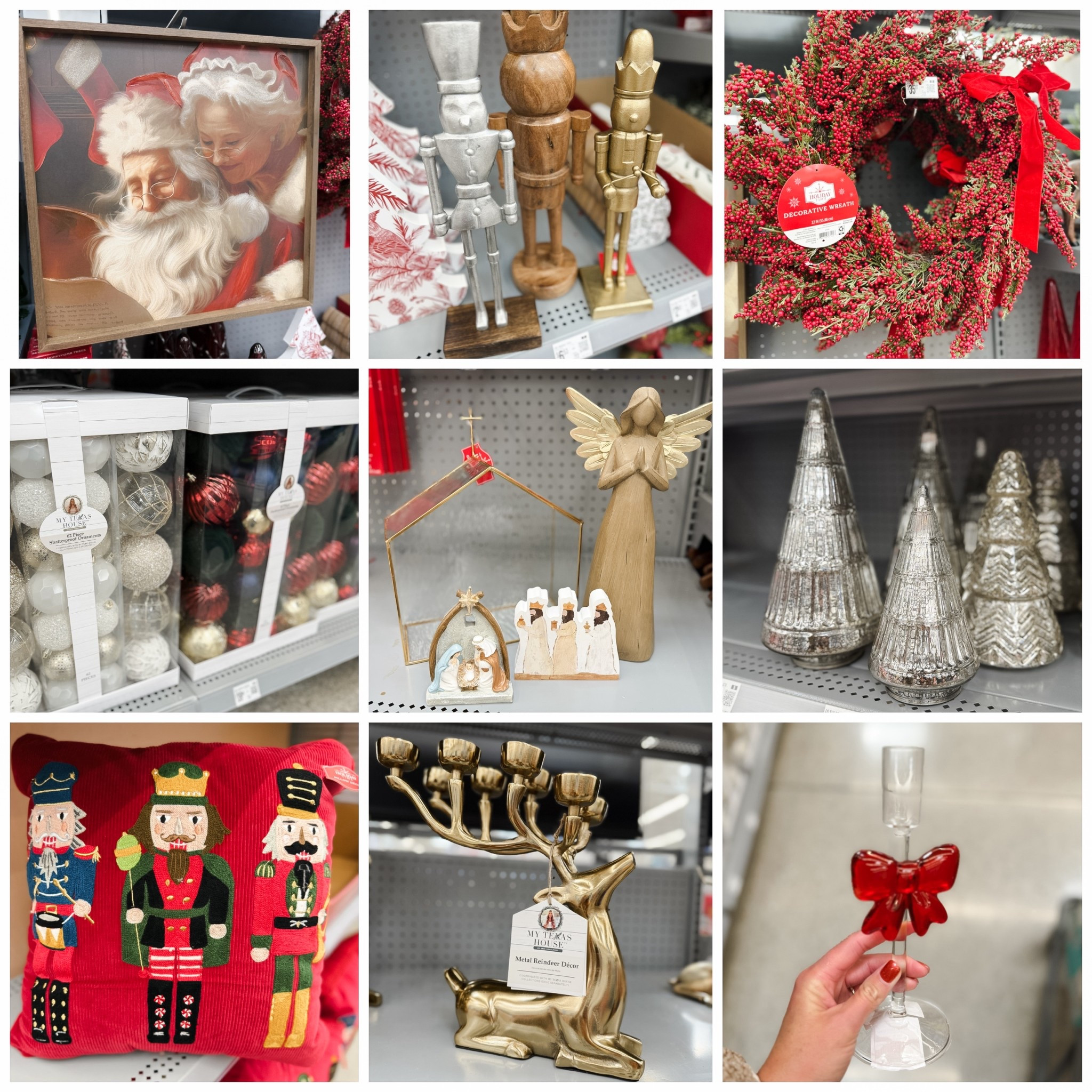 New Christmas decor at Walmart. These pieces are even prettier in person  

#LTKHome #LTKHoliday