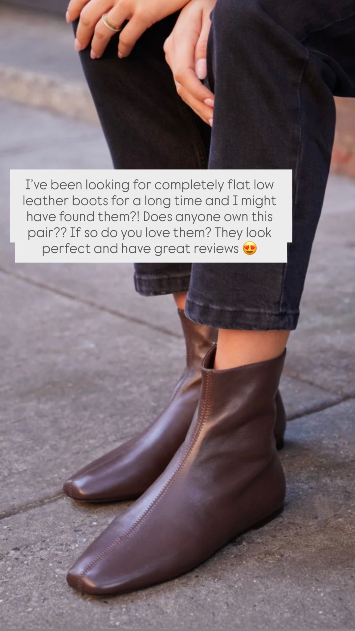 The most perfect flat leather boots?! 

#LTKootd #LTKselfcare #LTKSeasonal