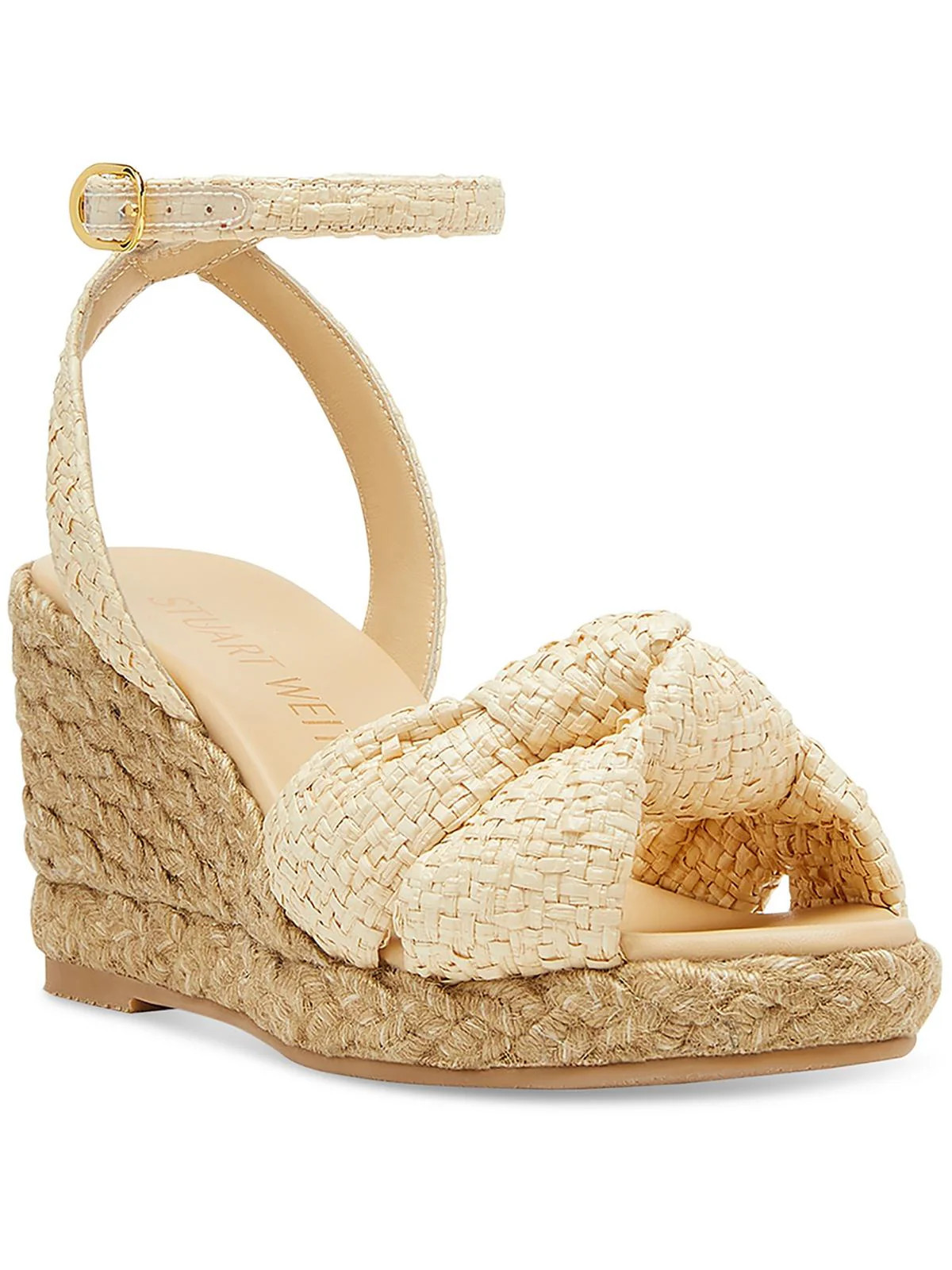 Playa Womens Leather Slingback Platform Sandals | Shop Simon